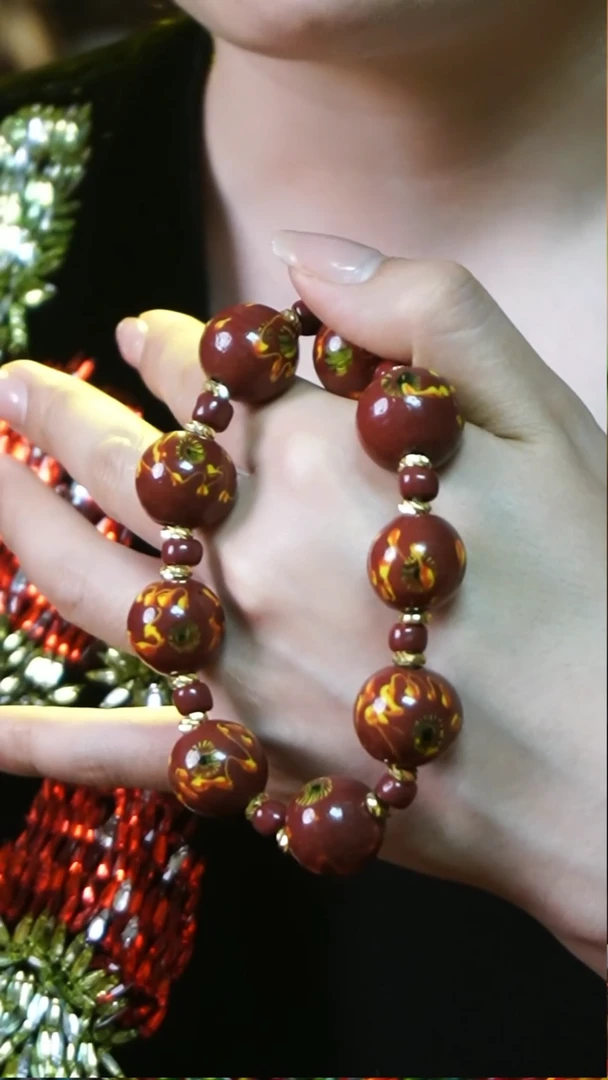 琉璃DIY复古百搭手串