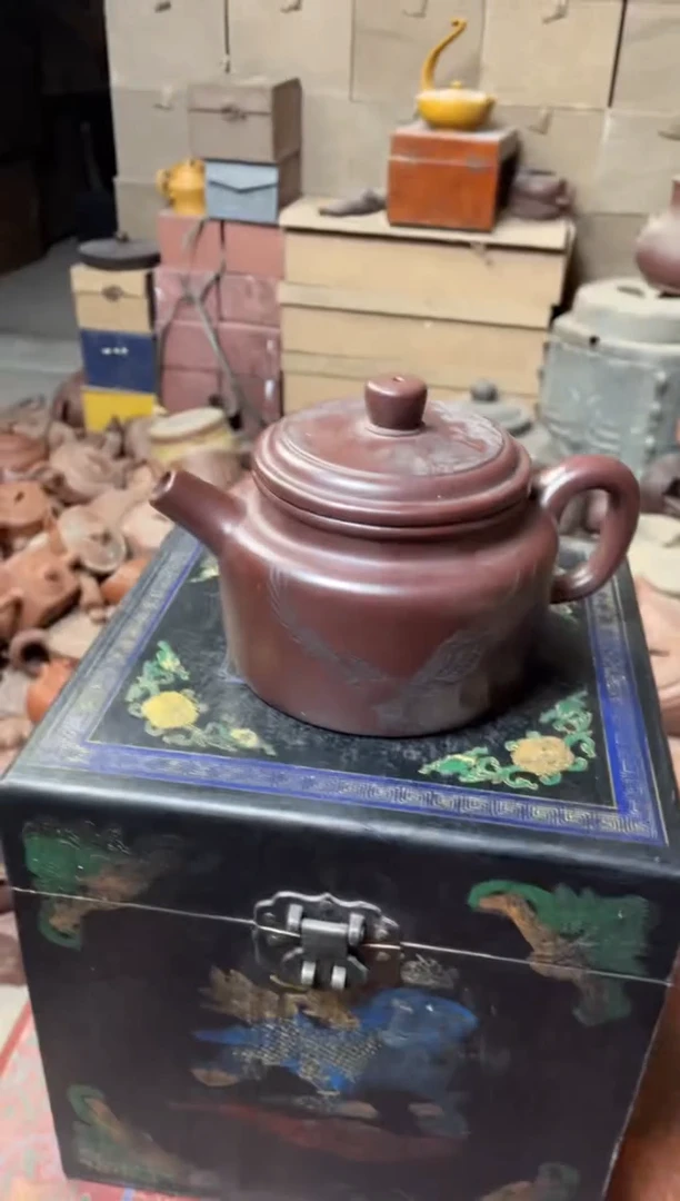 【闪购商品】黄龙山原矿全手紫砂壶