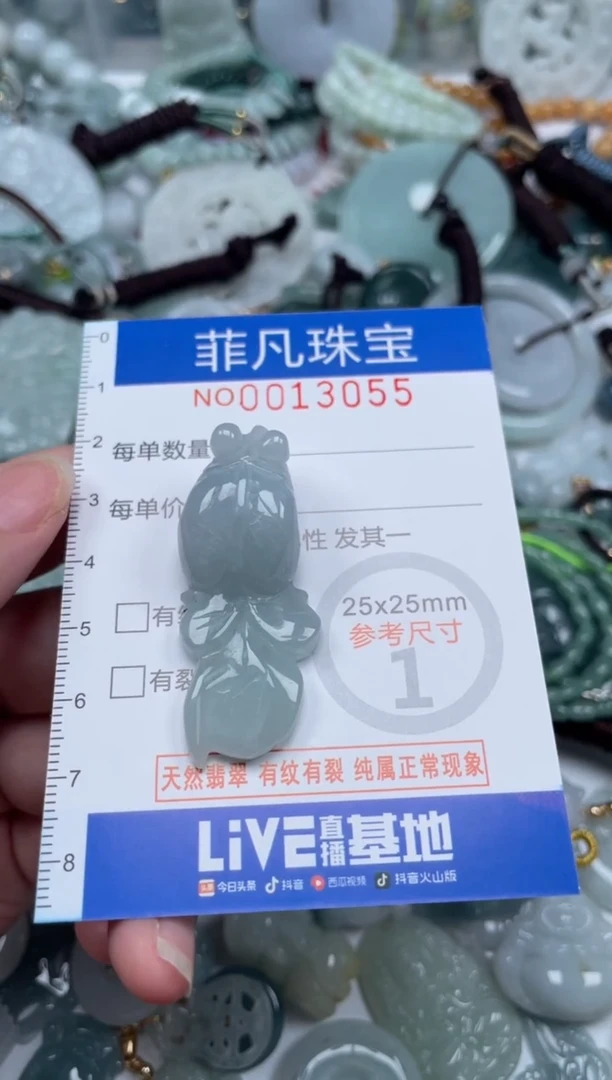 颈饰未镶嵌翡翠13055