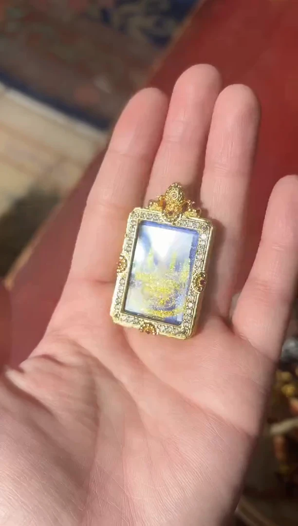 卷轴画龙妹的唐卡tk16