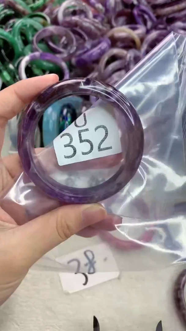 水晶手镯未镶嵌U352-56