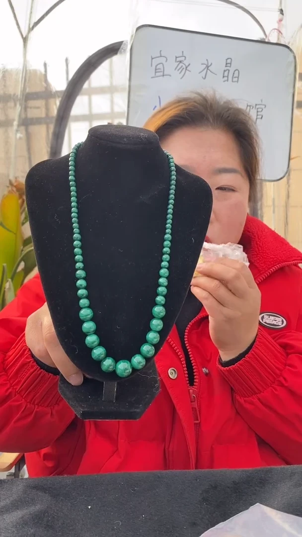 【闪购商品】孔雀石塔链未镶嵌孔雀石塔链多样性发其一