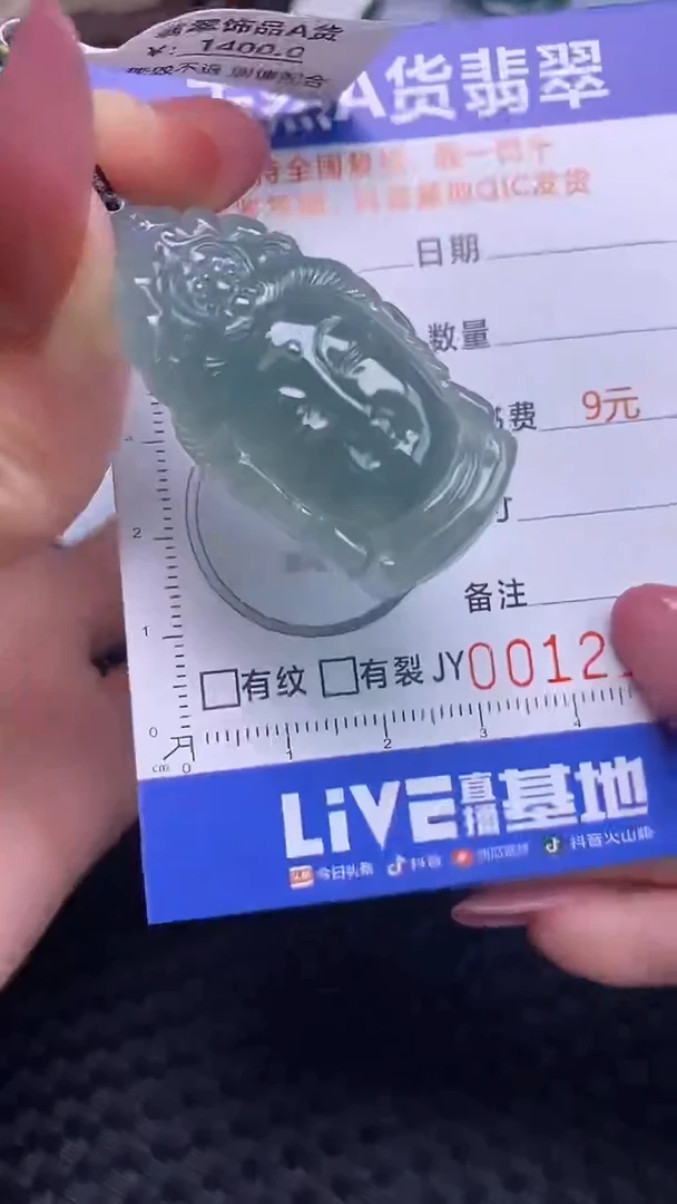 翡翠未镶嵌颈饰    2139