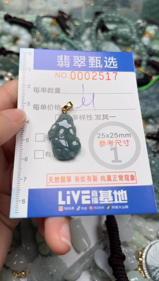 【闪购商品】翡翠颈饰未镶嵌00..2517