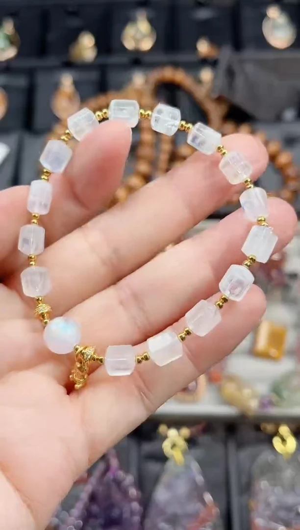 颈饰未镶嵌长石【百晶灵儿】定制款多样性发一