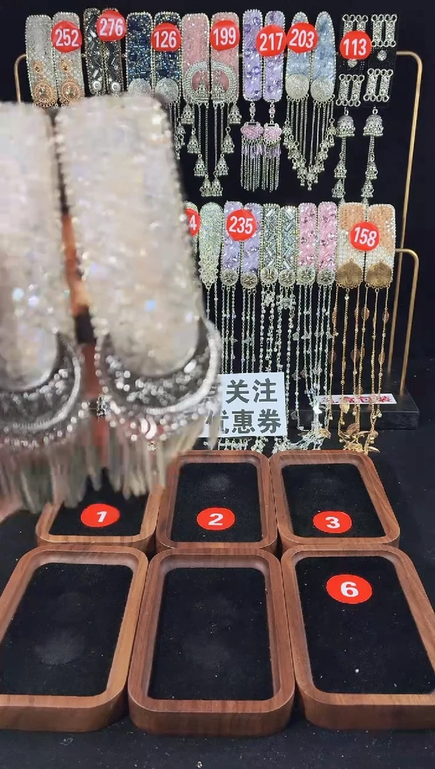 仿水晶铁合金76和57组合套装