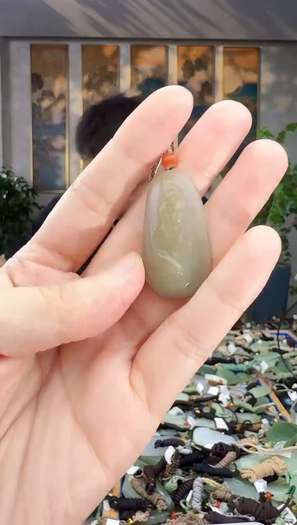 未镶嵌和田玉挂件拍一发一