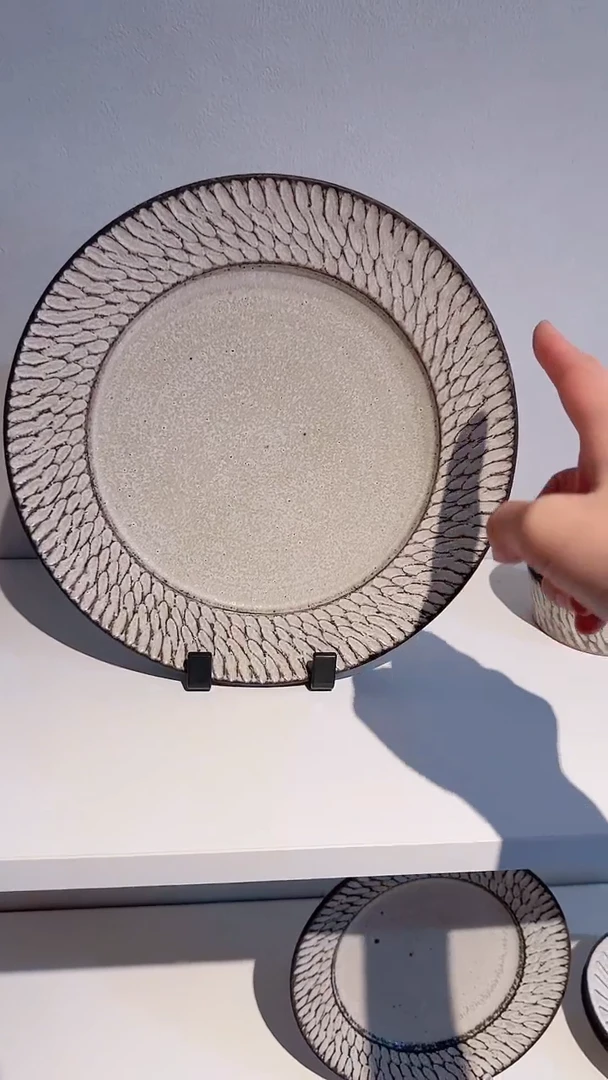 盘【预售山本】23斜纹圆盘*1个(随机发货)