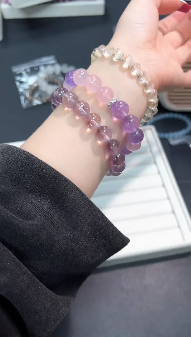 【闪购商品】水晶手串未镶嵌91L多样性发其一/1组默认微瑕