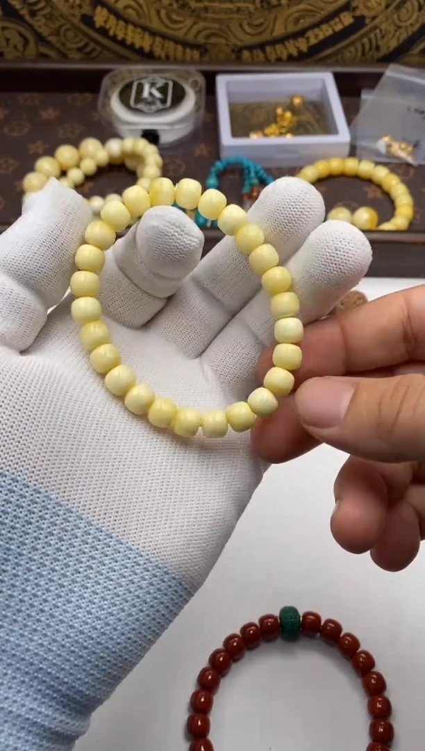 手串蜜蜡未镶嵌蜜蜡手串