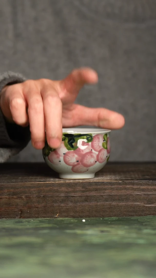 【闪购商品】杯青诗手工手绘瓷器