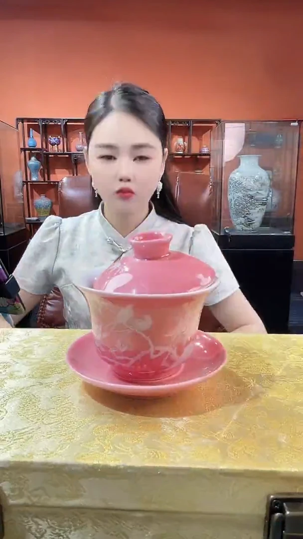 摆件精品陶瓷青花摆件18