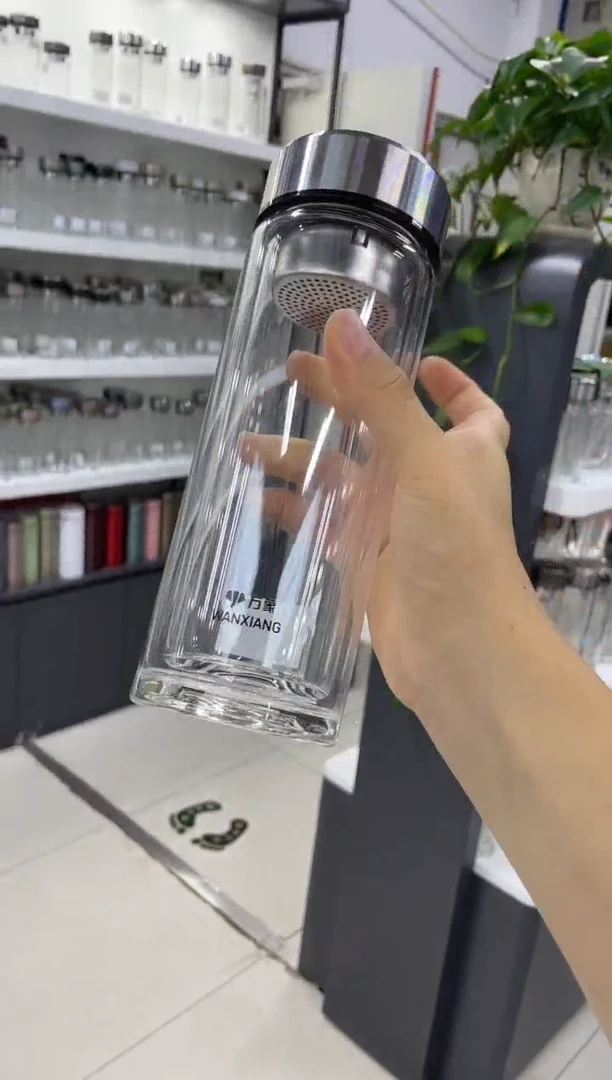 高硼硅玻璃盖子款万象双层v410-480ml