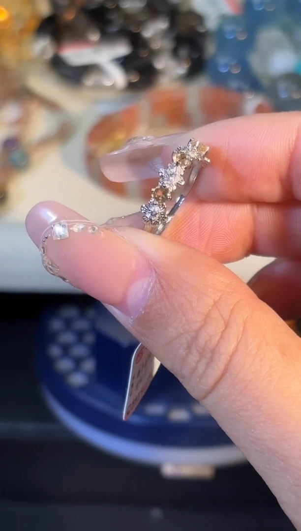 未镶嵌戒指水晶g319多样性发货一件