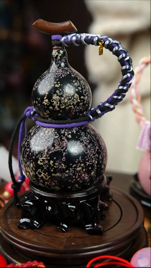 1021号450ml左右非遗大漆酒葫芦