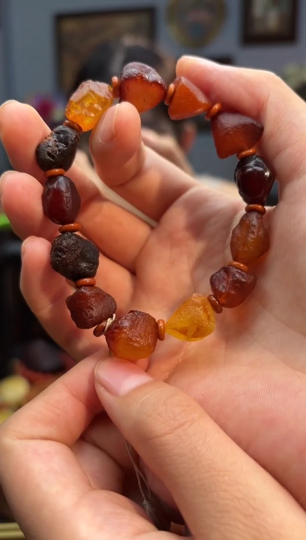 手串琥珀未镶嵌手串