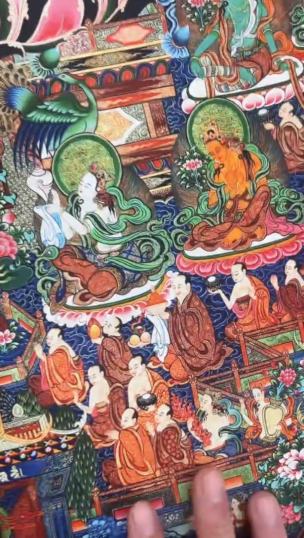 卷轴画唐卡16091