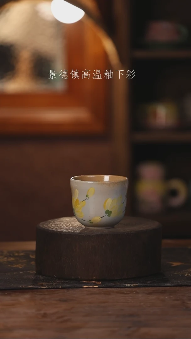 陶瓷景德镇高温釉下手绘陶瓷442