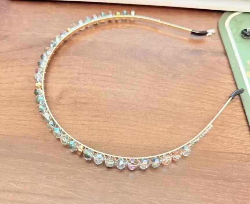 澜七-时尚轻奢头饰气质发饰网红原创设计夹子重工-S3737精致彩色