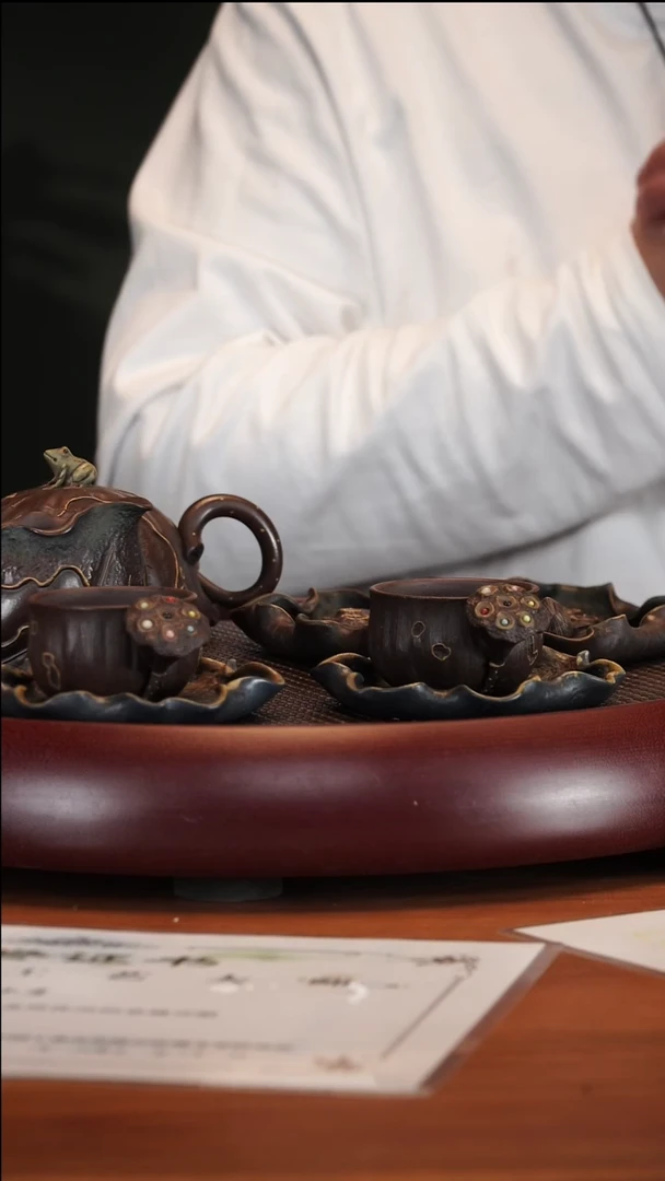 【闪购商品】紫砂茶壶1-76 JY含羞待放紫泥230cc