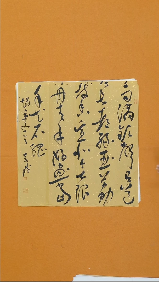 书法崔双胜  68*68 甘肃