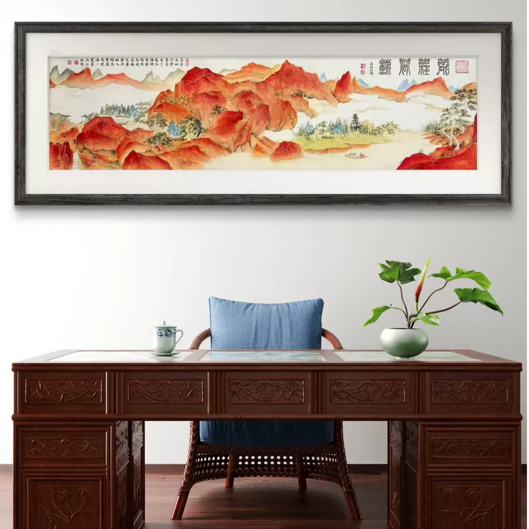 颜明轩纯手绘作品——《前程似锦》Y