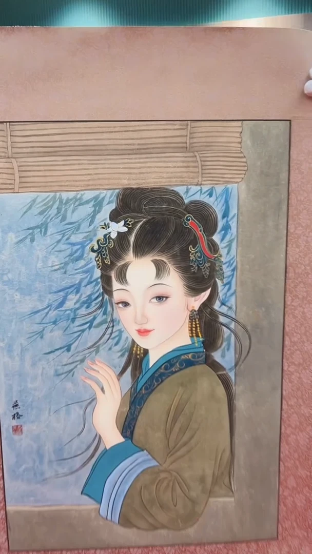 国画秦燕格老师绘画作品A618-10
