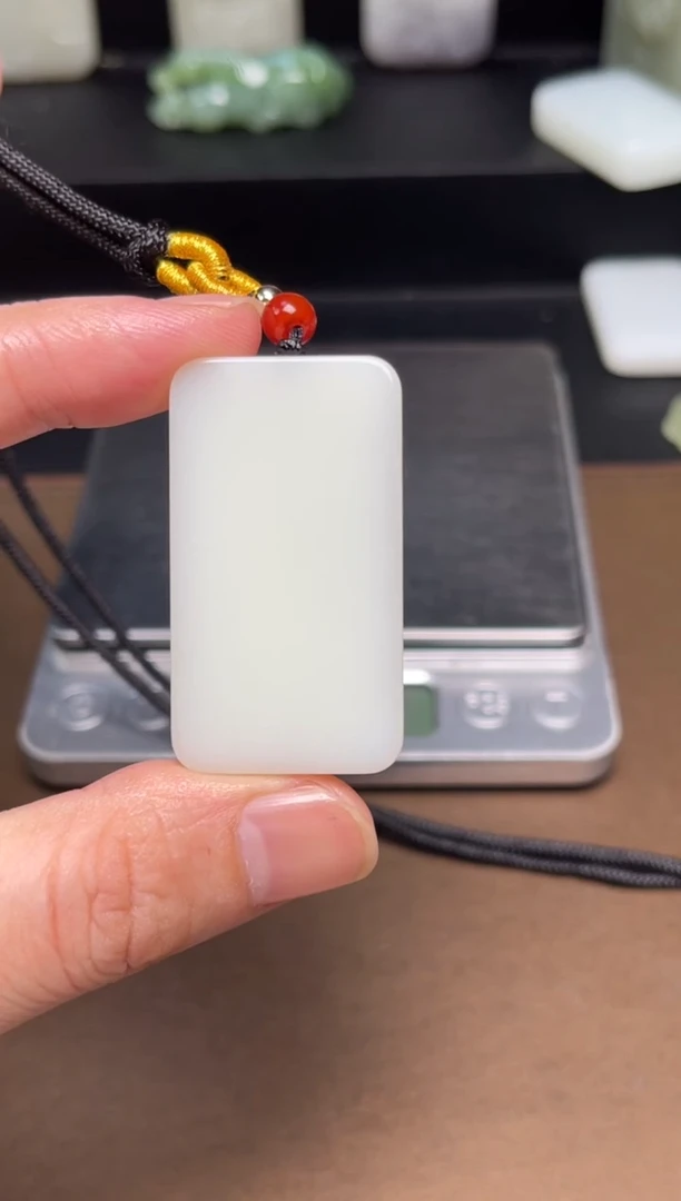 和田玉未镶嵌颈饰17 通