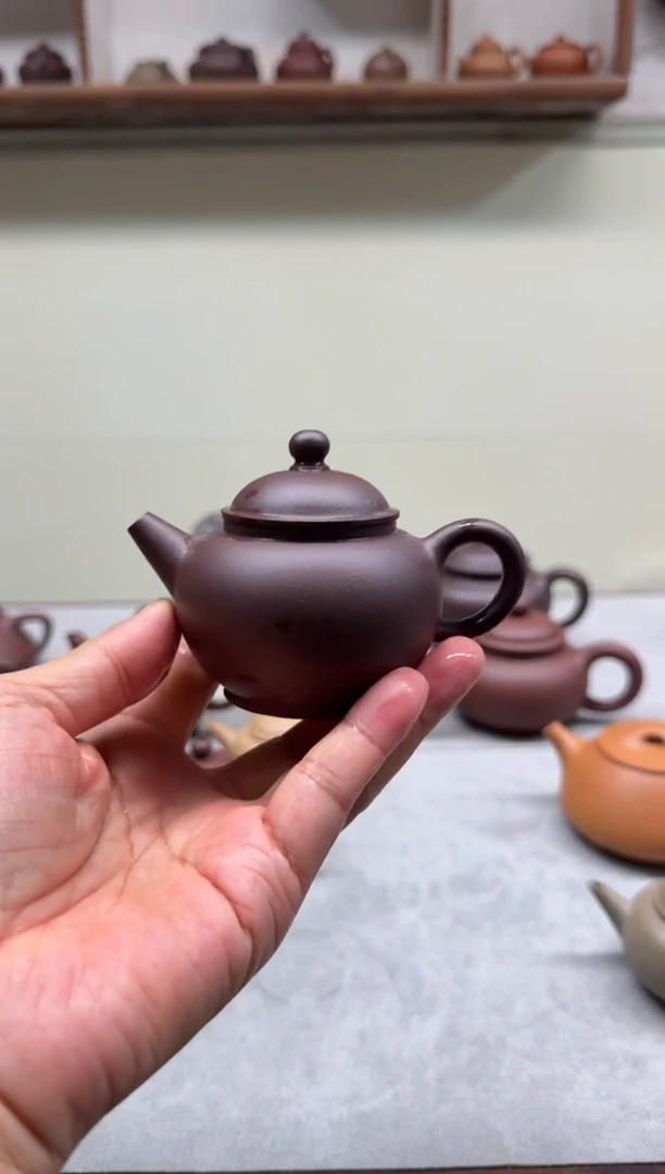 茶壶紫砂沈****习120CC底槽青半手小巨轮