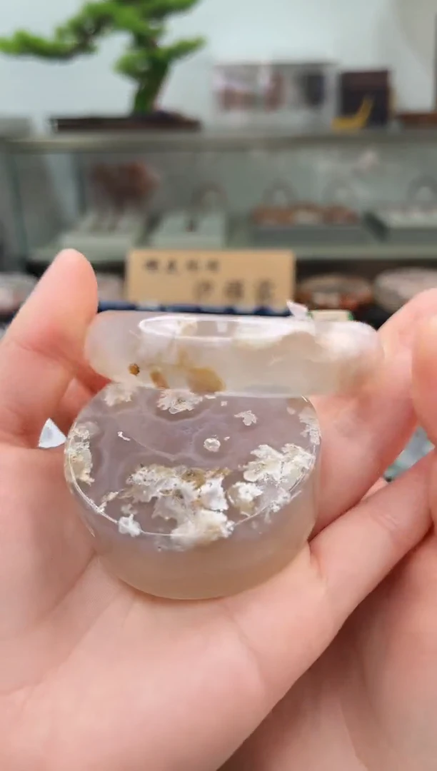 未镶嵌手镯石英质玉59圈口（赠品镯心）3009078