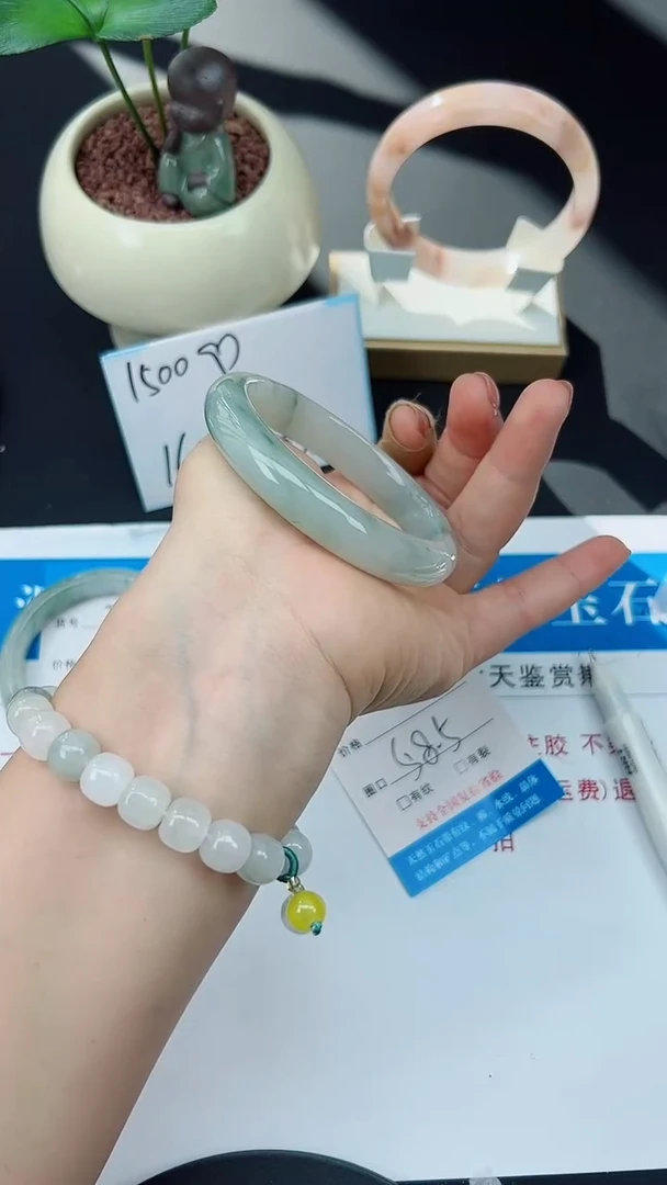 未镶嵌手镯石英质玉214-58/59