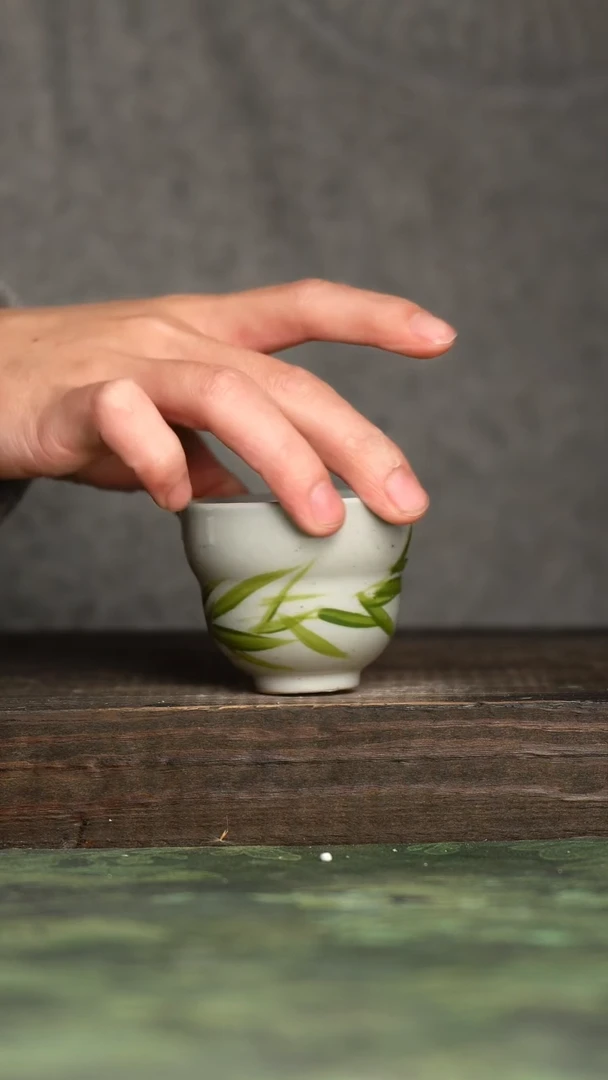 【闪购商品】杯青诗手工手绘瓷器