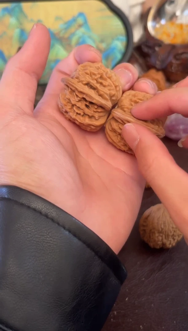 把件文玩核桃四座楼４０