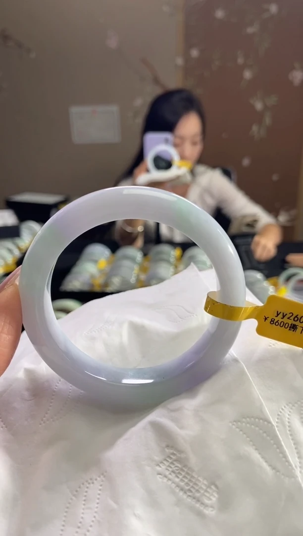 未镶嵌手镯翡翠57圈口t