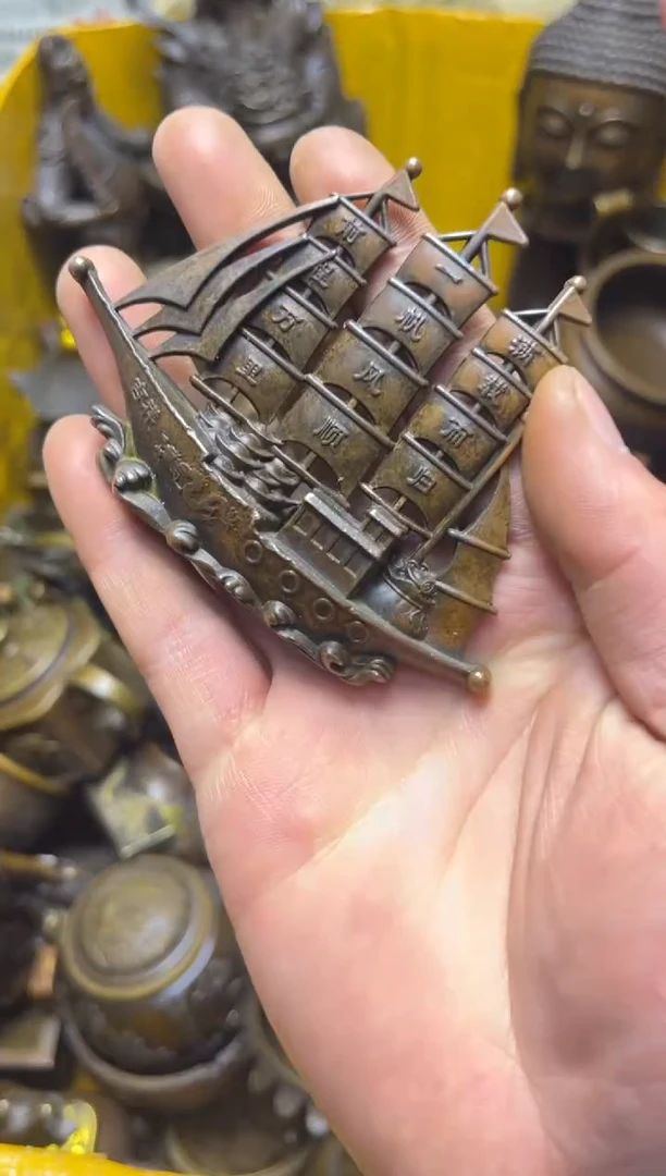 精美铜器，点击下单