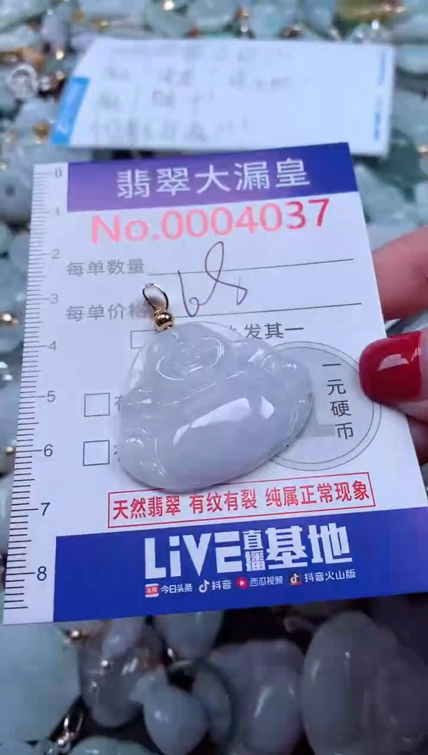 颈饰未镶嵌翡翠4037