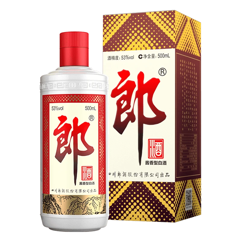 郎牌郎酒53°酱香型白酒500ml 1瓶