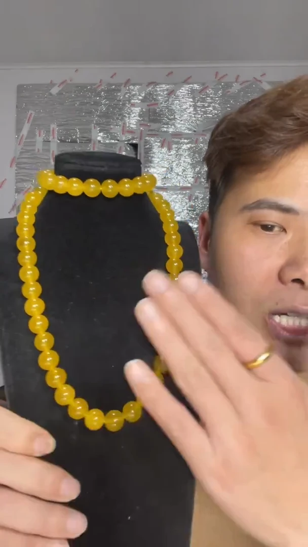 毛衣链未镶嵌翡翠高端毛衣链一套