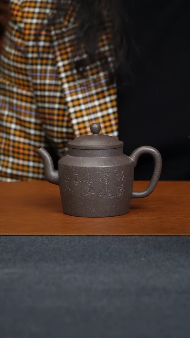 【闪购商品】紫砂茶壶古法手磨泥宫灯壶