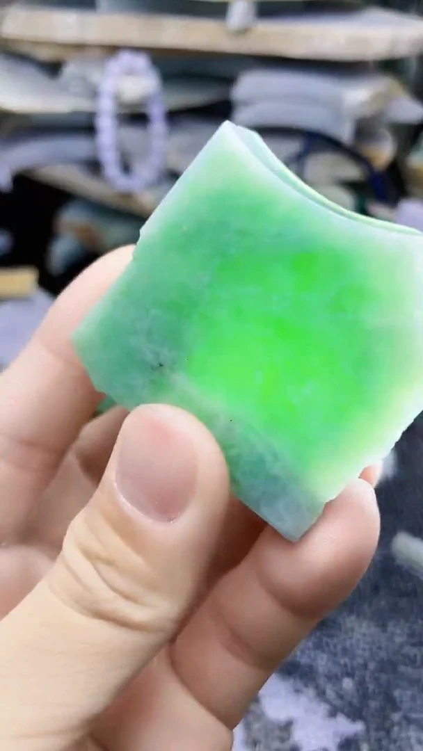 裸石翡翠天然A货翡翠板料