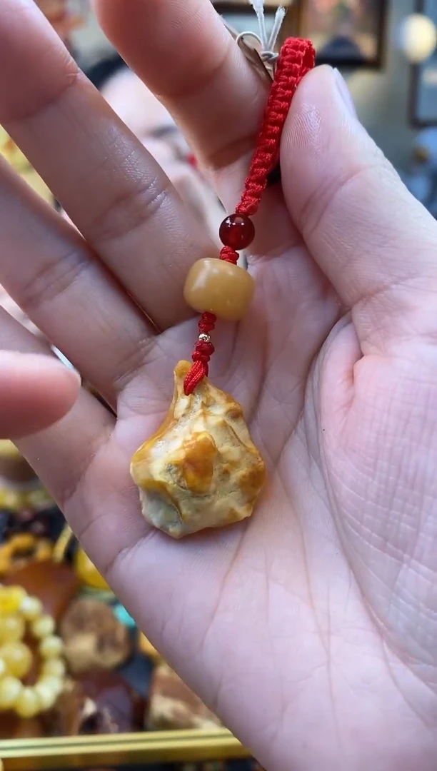 【闪购商品】未镶嵌琥珀颈饰吊坠