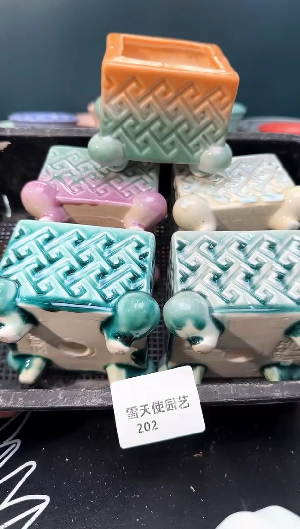 2  02小蛙腿盆 5 个默认微瑕
