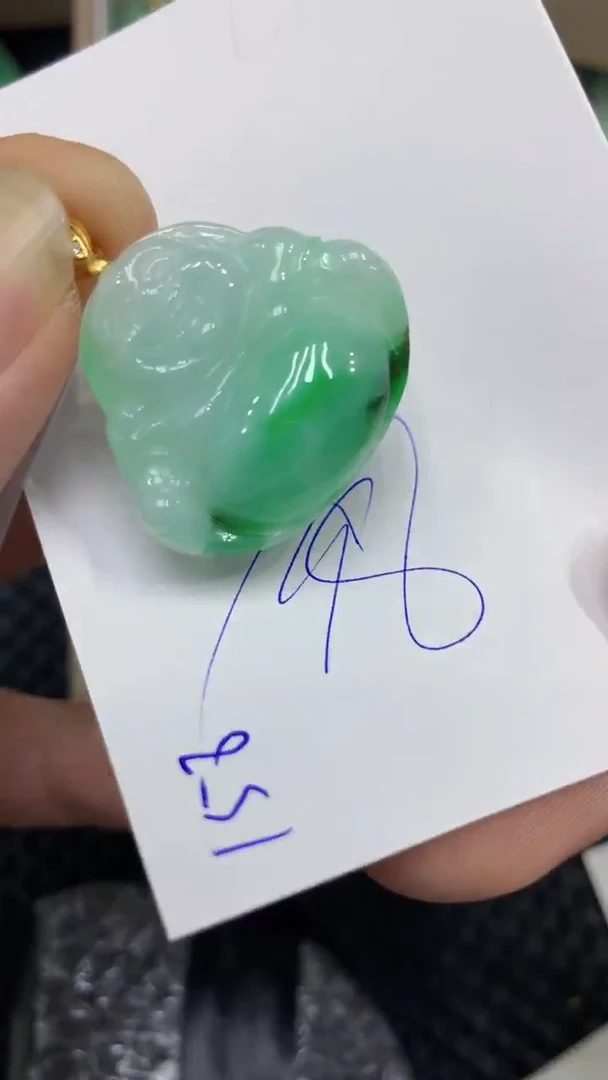 颈饰未镶嵌翡翠缅甸A货翡翠