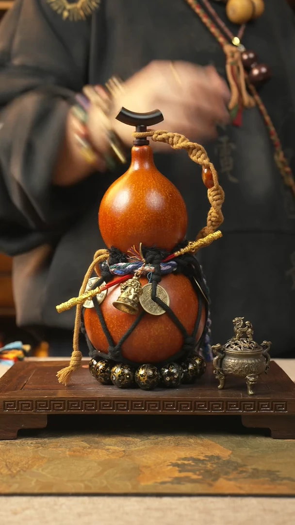 496大漆一物一拍记葫堂出品【不带手串】