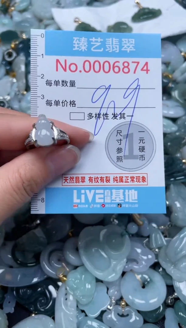 颈饰未镶嵌翡翠6874