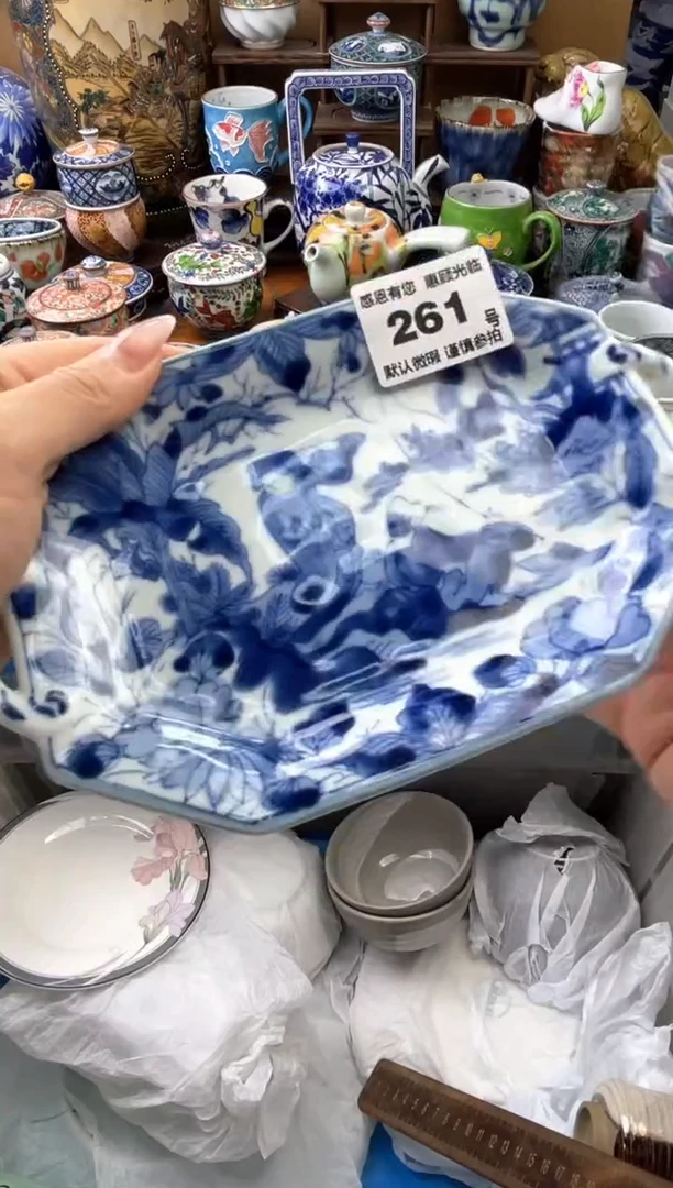 瓷片261号六六工艺品瓷器