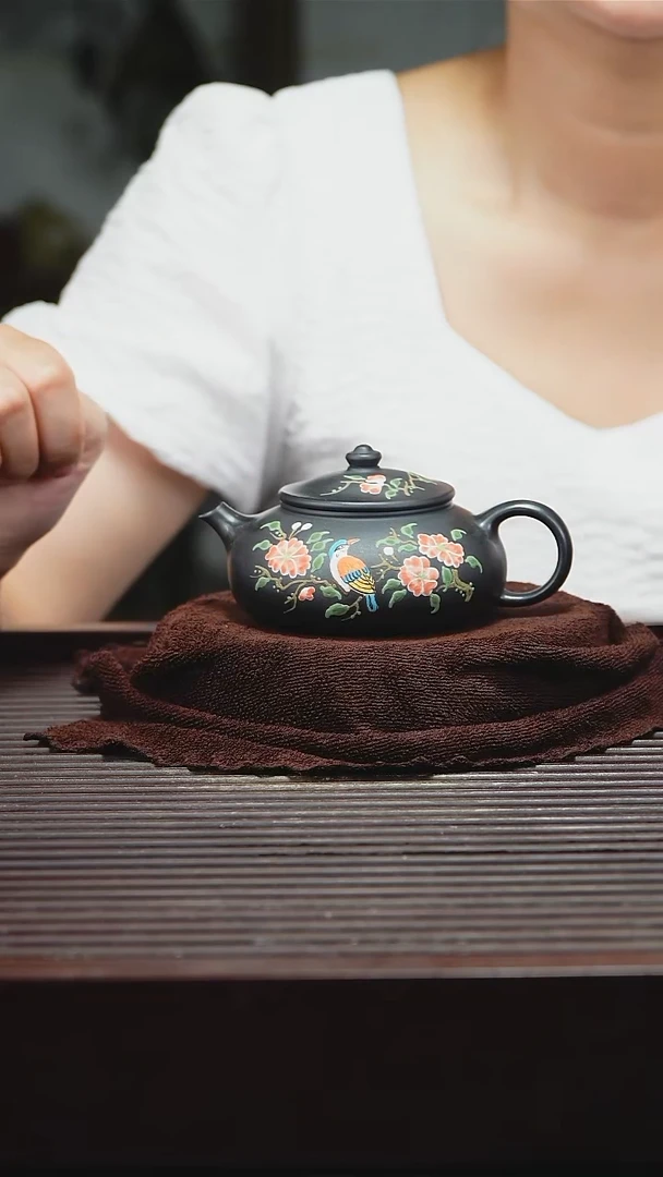 宜兴原矿紫砂壶茶壶180C