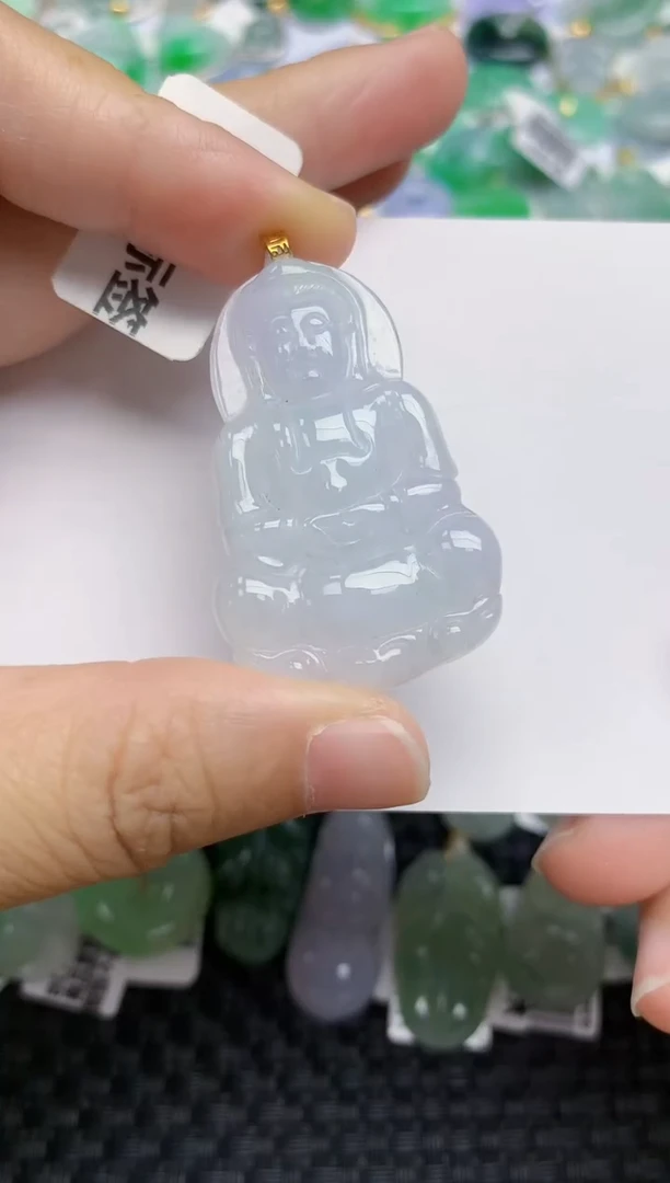 翡翠未镶嵌颈饰天然缅甸A货翡翠百元以上9元证书费自理