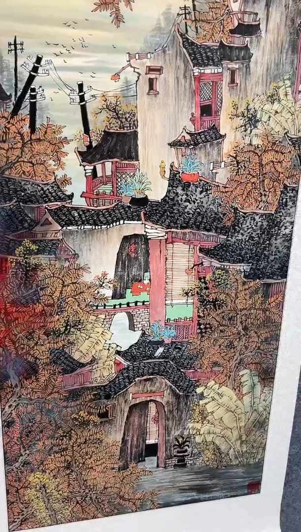 国画道一李学斌国画作品A14