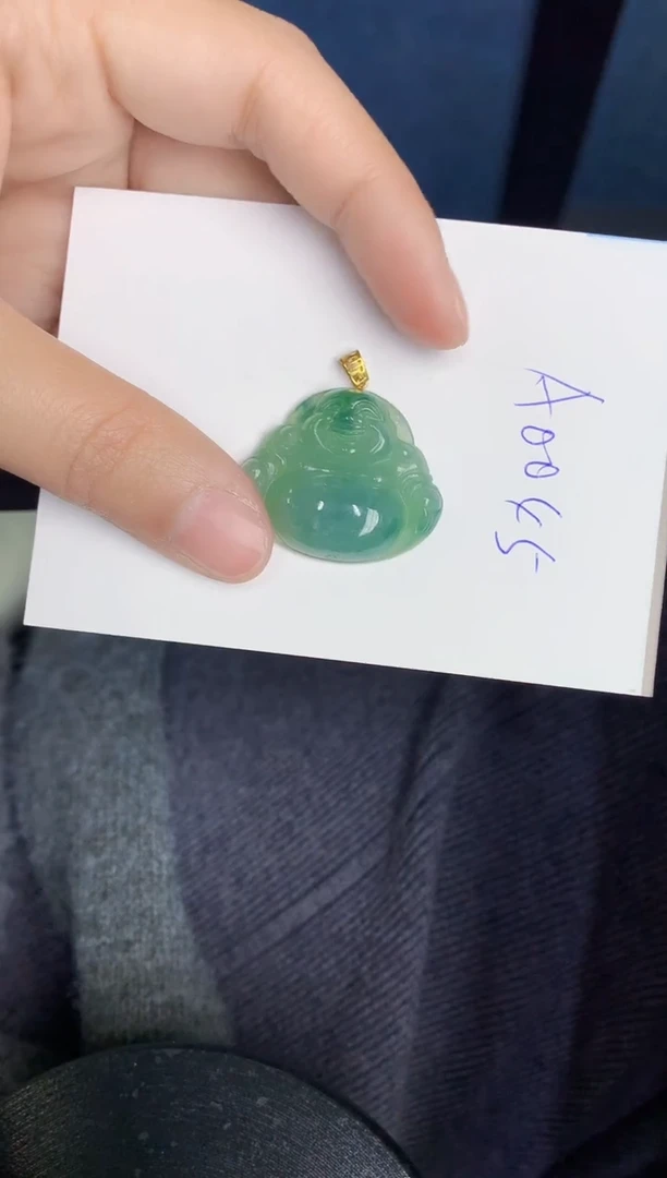 【闪购商品】翡翠颈饰18K金镶嵌000000000